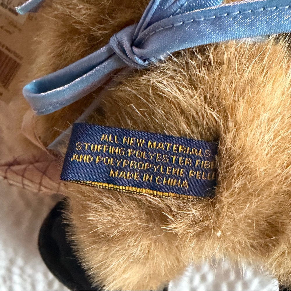 Vintage Retired Boyds Bear Dustina Do It All Domestic Diva Bear The Head Bean - Picture 6 of 6